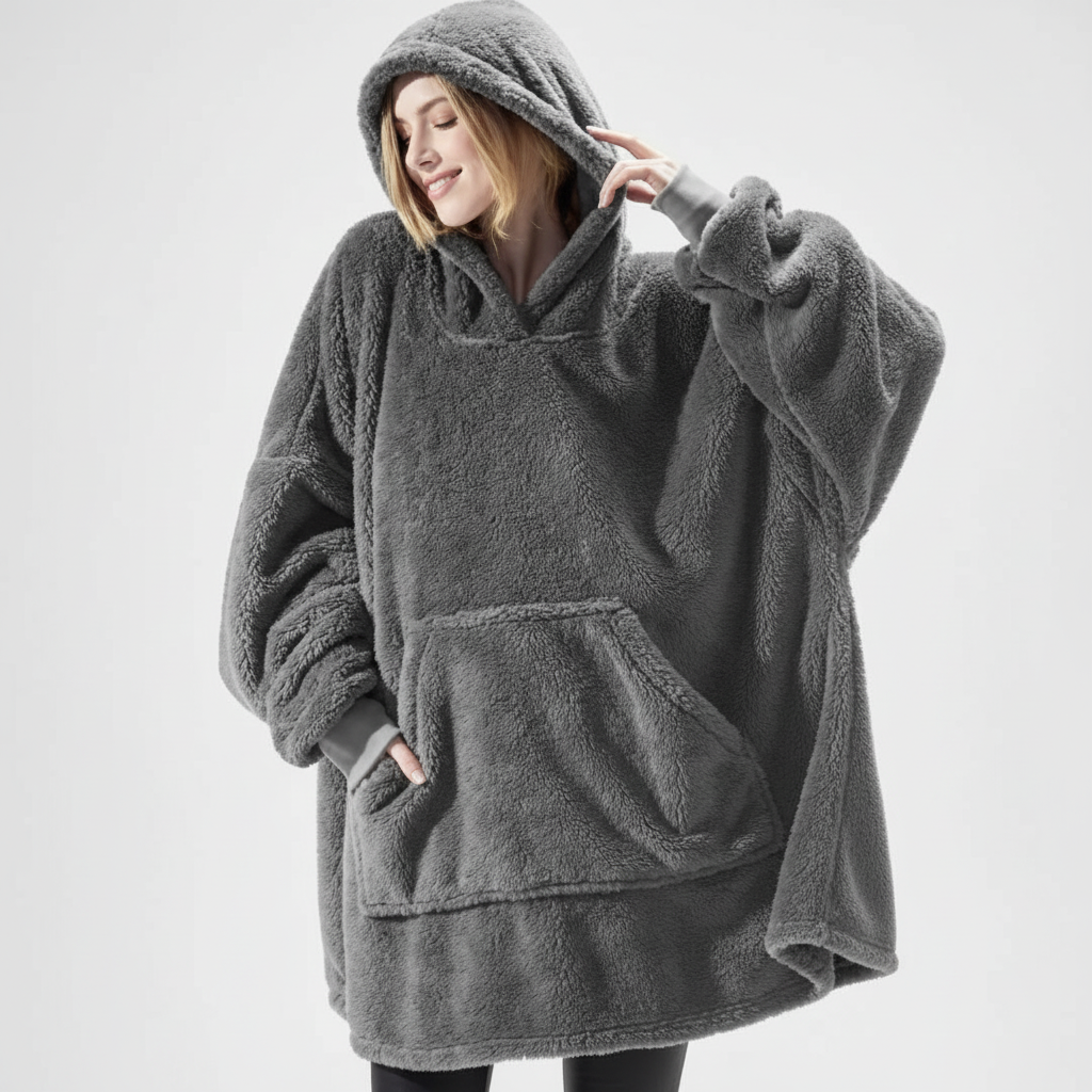 Oversize Hoodie Robe