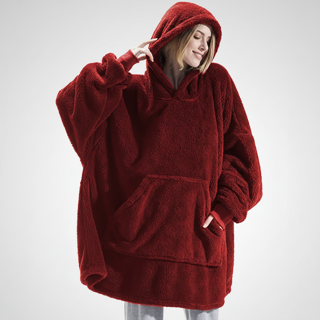 Oversize Hoodie Robe