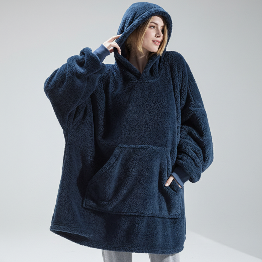 Oversize Hoodie Robe