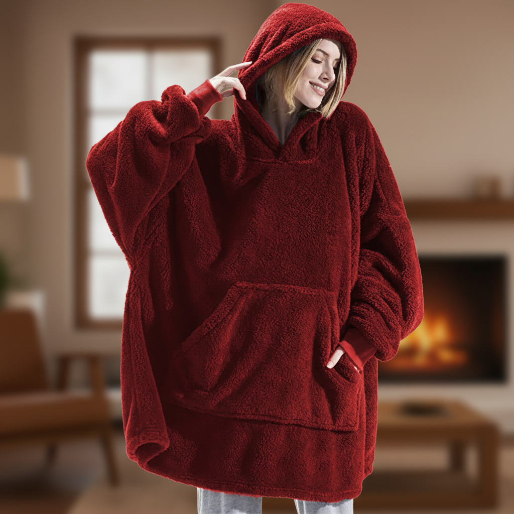 Oversize Hoodie Robe