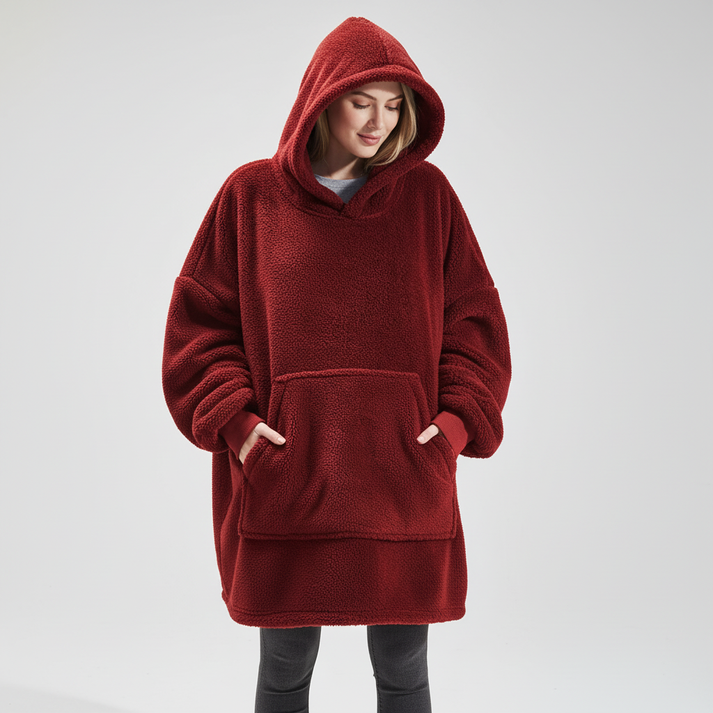 Oversize Hoodie Robe