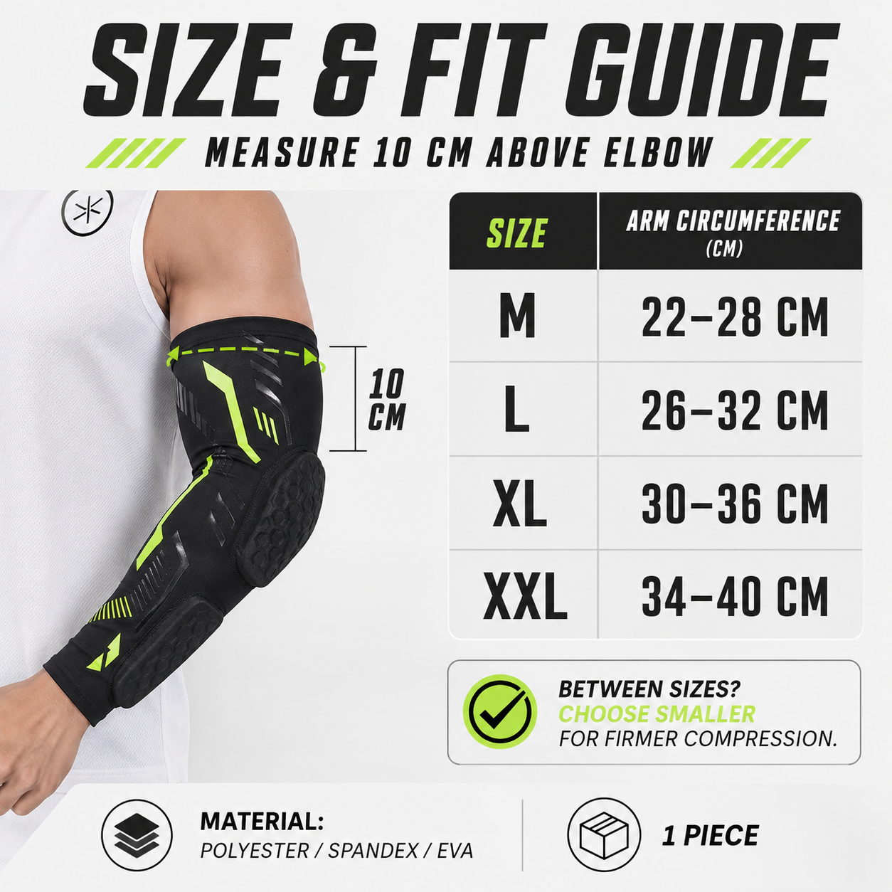 Padded Compression Elbow Sleeve