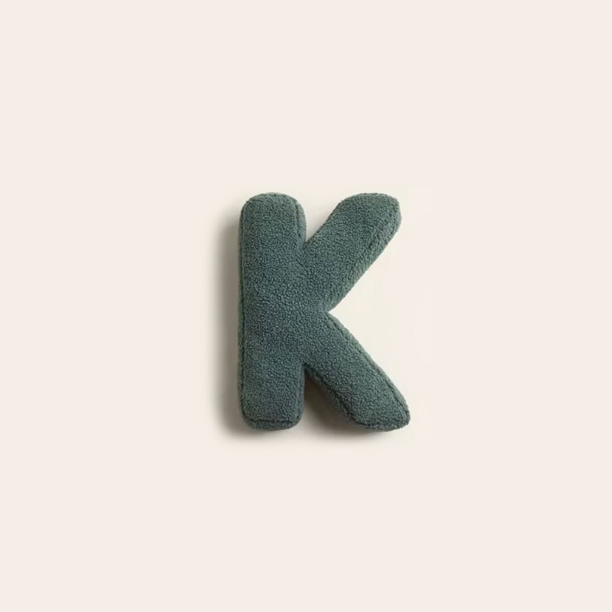 Personalized Letter Throw Pillow for Sofa
