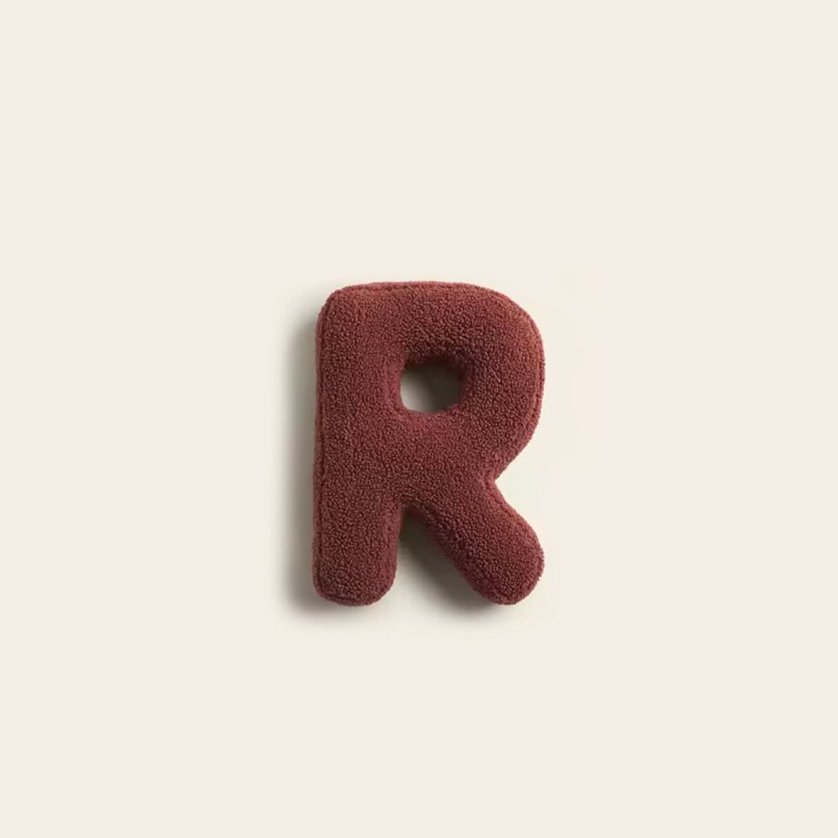 Personalized Letter Throw Pillow for Sofa