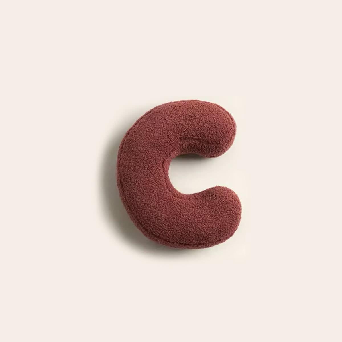 Personalized Letter Throw Pillow for Sofa