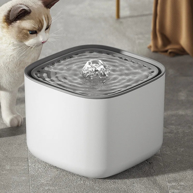 Pet Water Fountain Ultra-Quiet - 3L Capacity | BPA-Free Material