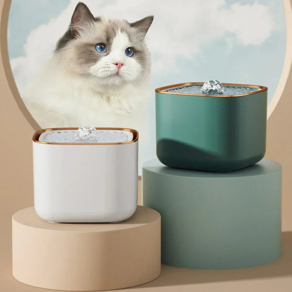 Pet Water Fountain Ultra-Quiet - 3L Capacity | BPA-Free Material