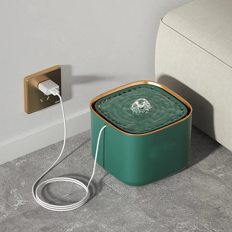 Pet Water Fountain Ultra-Quiet - 3L Capacity | BPA-Free Material
