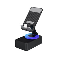 Phone stand with Bluetooth audio speaker