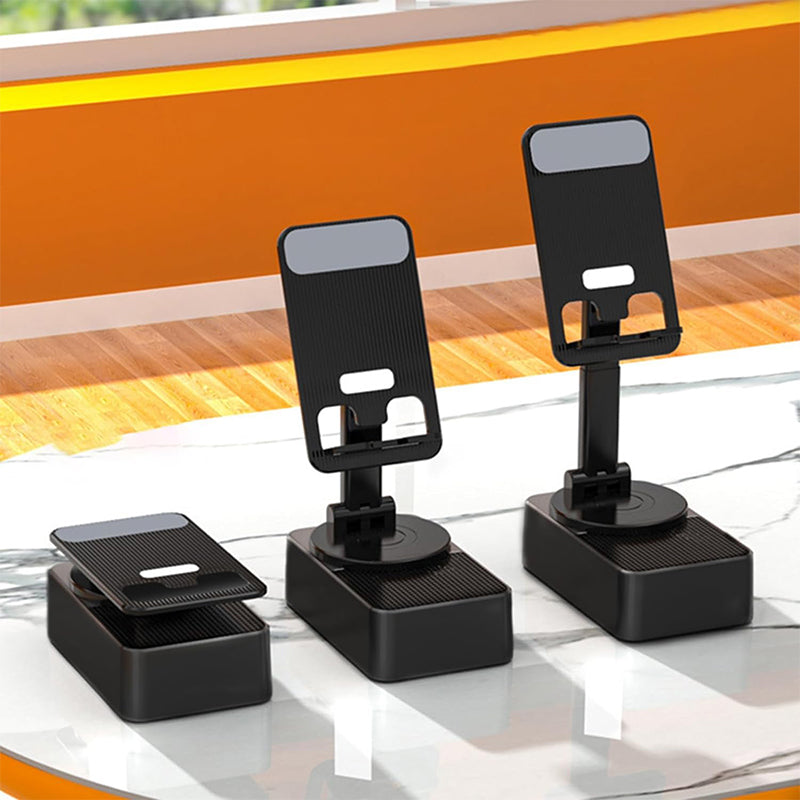 Phone stand with Bluetooth audio speaker