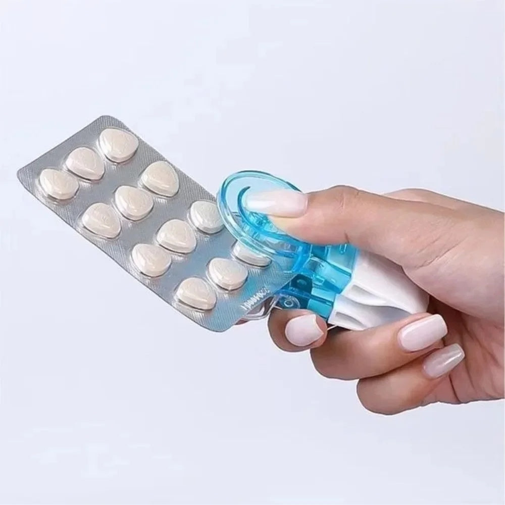 Pill Dispenser 1+2 FREE: Easy to Use Pill and Tablet Dispenser Tool