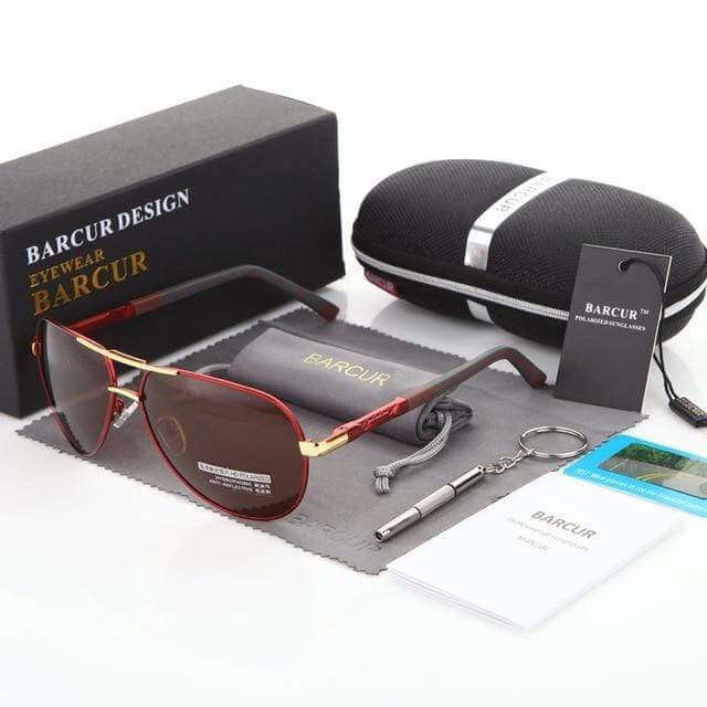 Pilot Sunglasses for Adults – Polarized UV400 Lenses