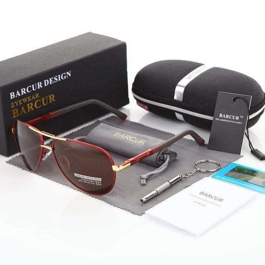 Pilot Sunglasses for Adults – Polarized UV400 Lenses