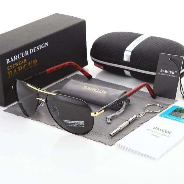 Pilot Sunglasses for Adults – Polarized UV400 Lenses