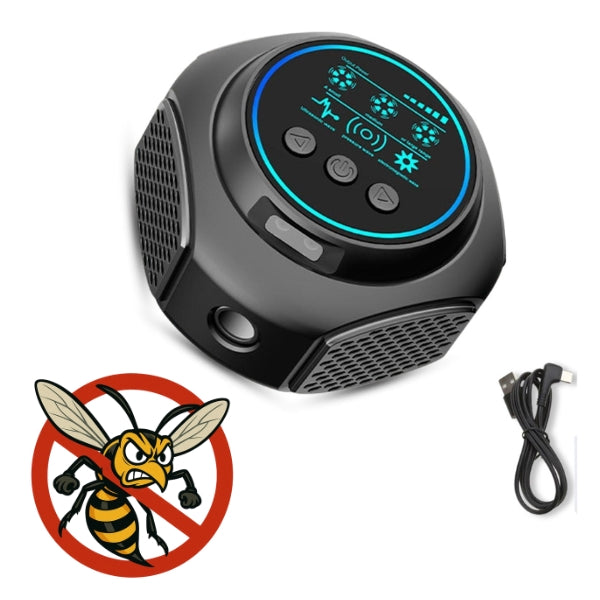 Plug-in Ultrasonic Wasp and Hornet Repellent | Chemical-Free. Silent Protection for Home, Pool, and Patio (Covers 3200 Square Feet)