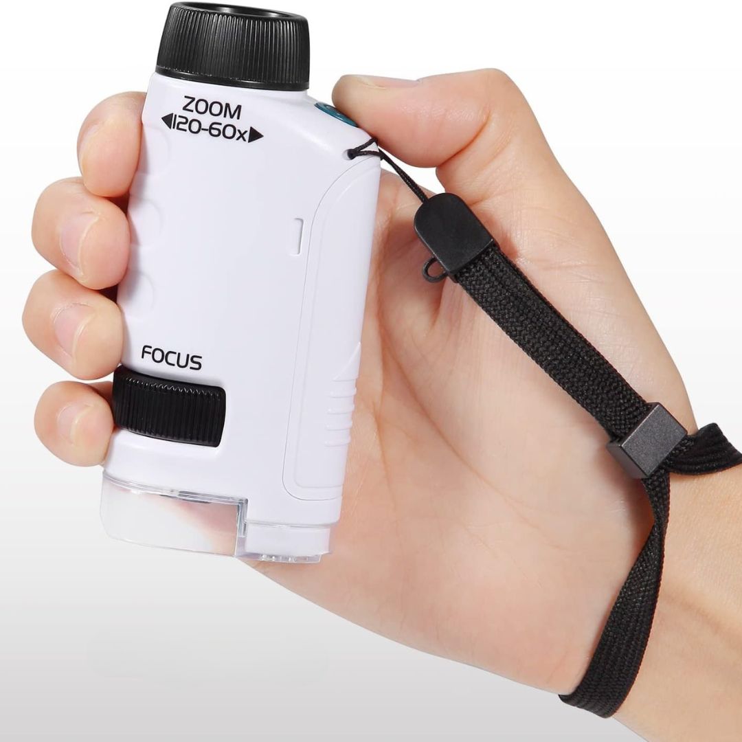 Pocket Microscope for Kids - Portable Scientific Discovery