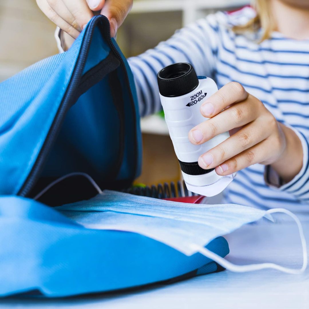 Pocket Microscope for Kids - Portable Scientific Discovery
