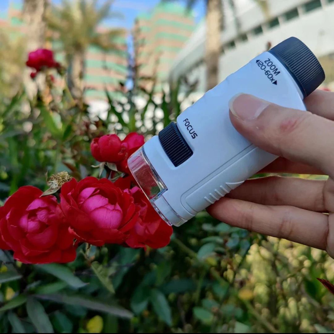 Pocket Microscope for Kids - Portable Scientific Discovery