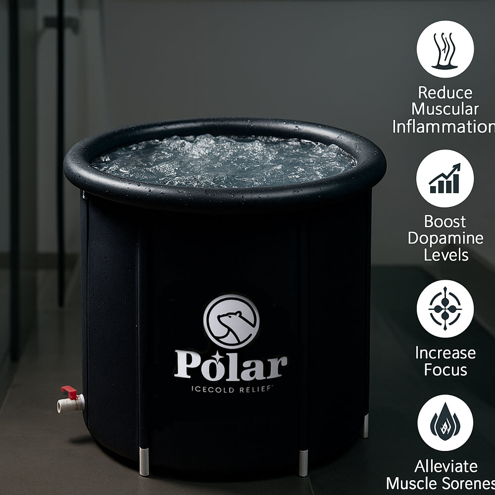 Polar Recovery Deluxe Ice Bath Ø 80 cm with Thermal Lid