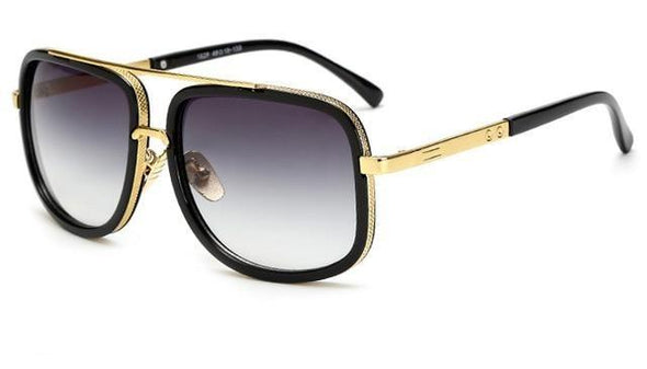 Polarized Sunglasses for Men with UV400 Protection and Lightweight Alloy Frame