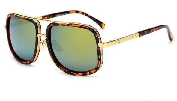 Polarized Sunglasses for Men with UV400 Protection and Lightweight Alloy Frame