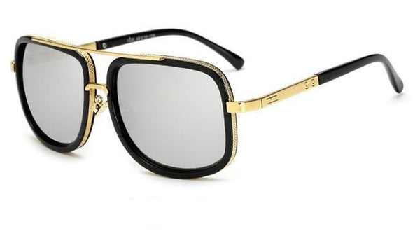 Polarized Sunglasses for Men with UV400 Protection and Lightweight Alloy Frame
