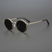 Polarized Sunglasses with UV 400 Filter and Shiny Metal Frame – Stylish Sunglasses for Outdoor Wear