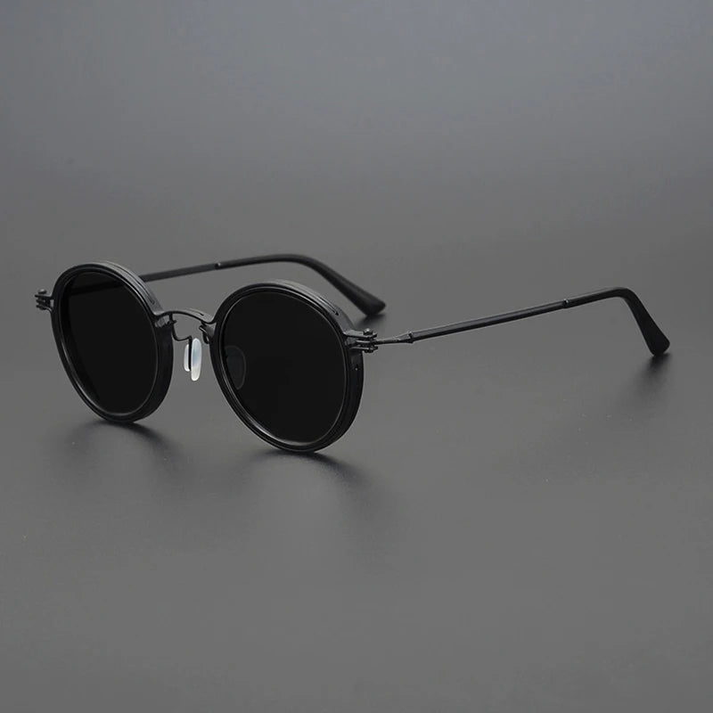 Polarized Sunglasses with UV 400 Filter and Shiny Metal Frame – Stylish Sunglasses for Outdoor Wear