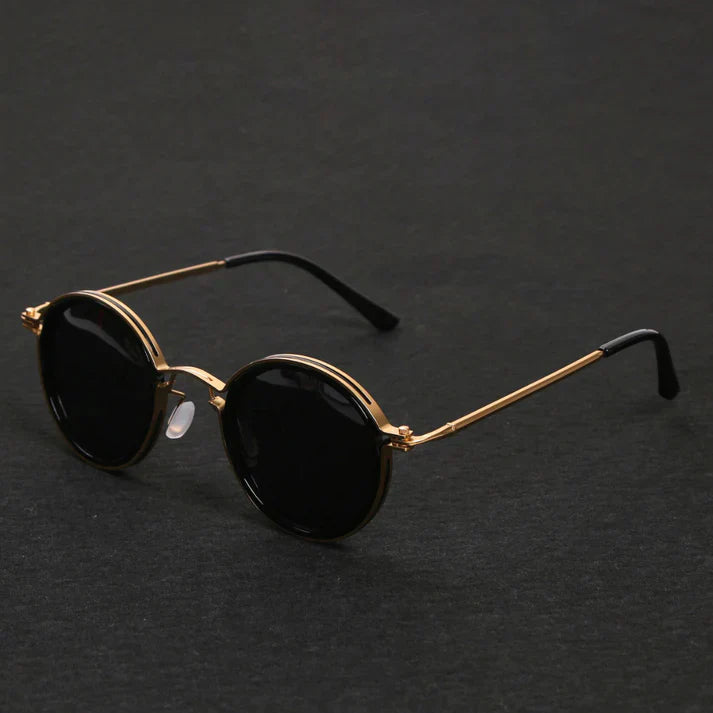 Polarized Sunglasses with UV 400 Filter and Shiny Metal Frame – Stylish Sunglasses for Outdoor Wear