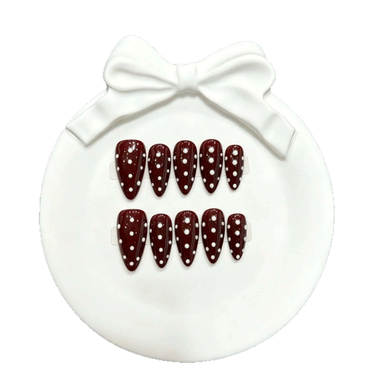 Polka Dot Press-On Nail Set