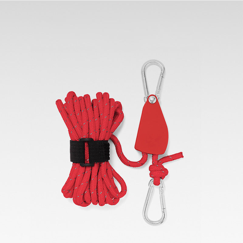 Portable Adjustable Camping Rope - Reflective and Durable