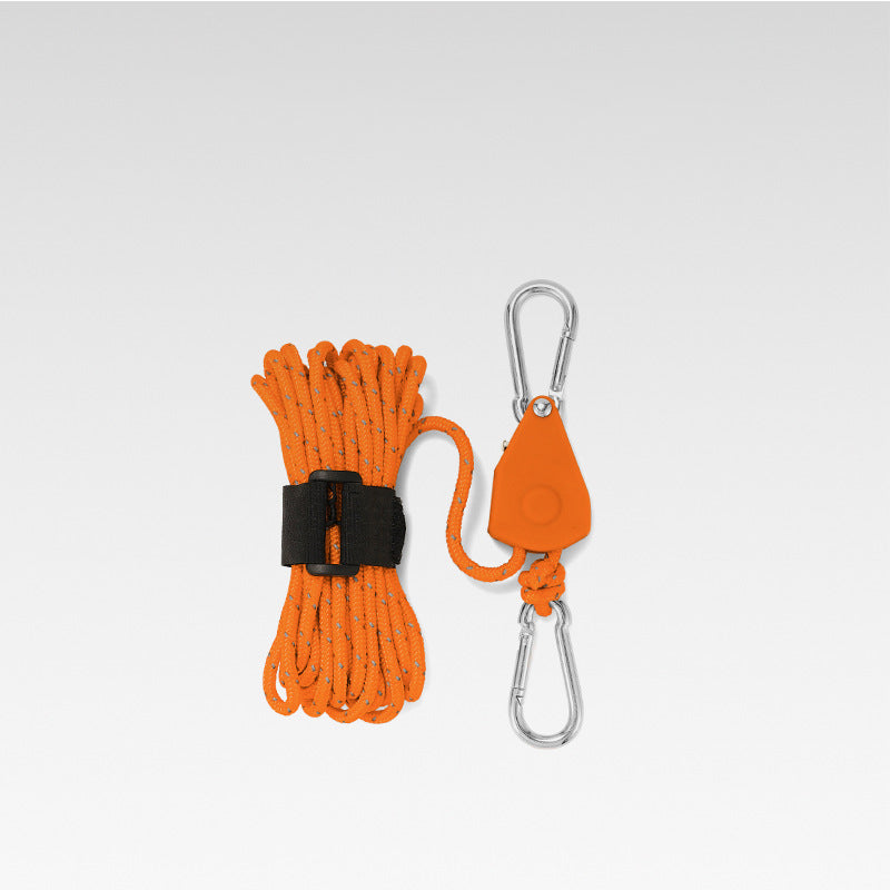 Portable Adjustable Camping Rope - Reflective and Durable