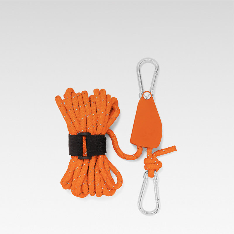 Portable Adjustable Camping Rope - Reflective and Durable