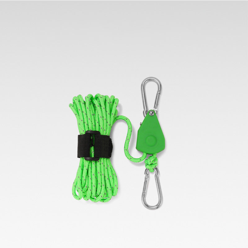 Portable Adjustable Camping Rope - Reflective and Durable