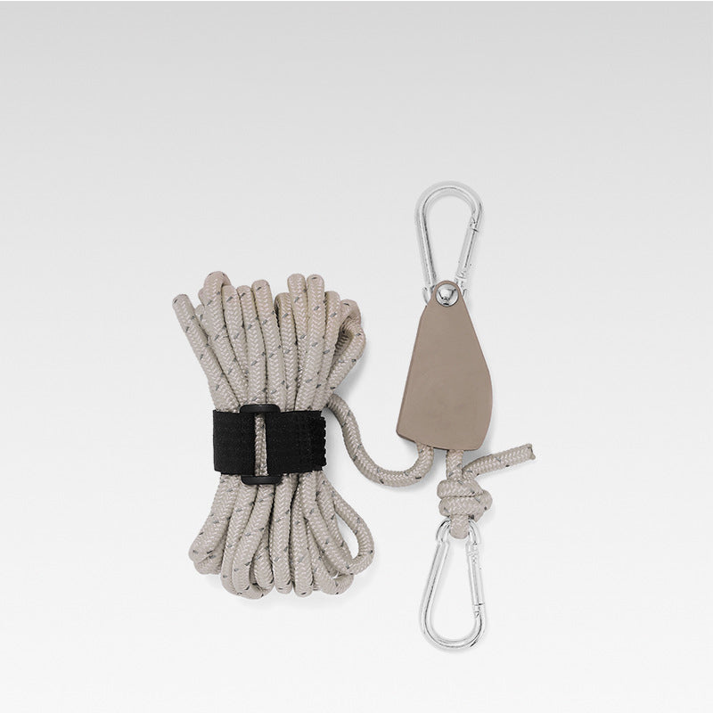 Portable Adjustable Camping Rope - Reflective and Durable