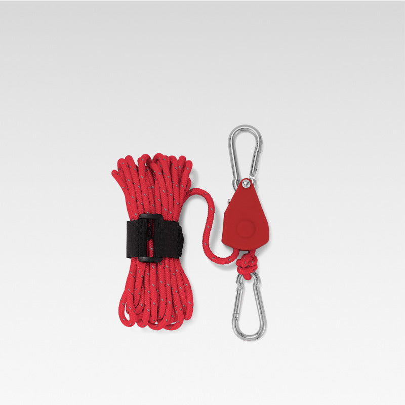 Portable Adjustable Camping Rope - Reflective and Durable
