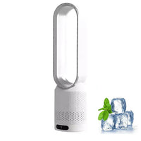 Portable Bladeless Fan with Air Purification and Remote Control