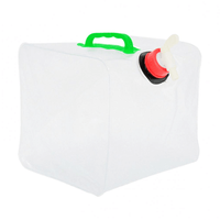 Portable Collapsible Water Container for Travel & Outdoors