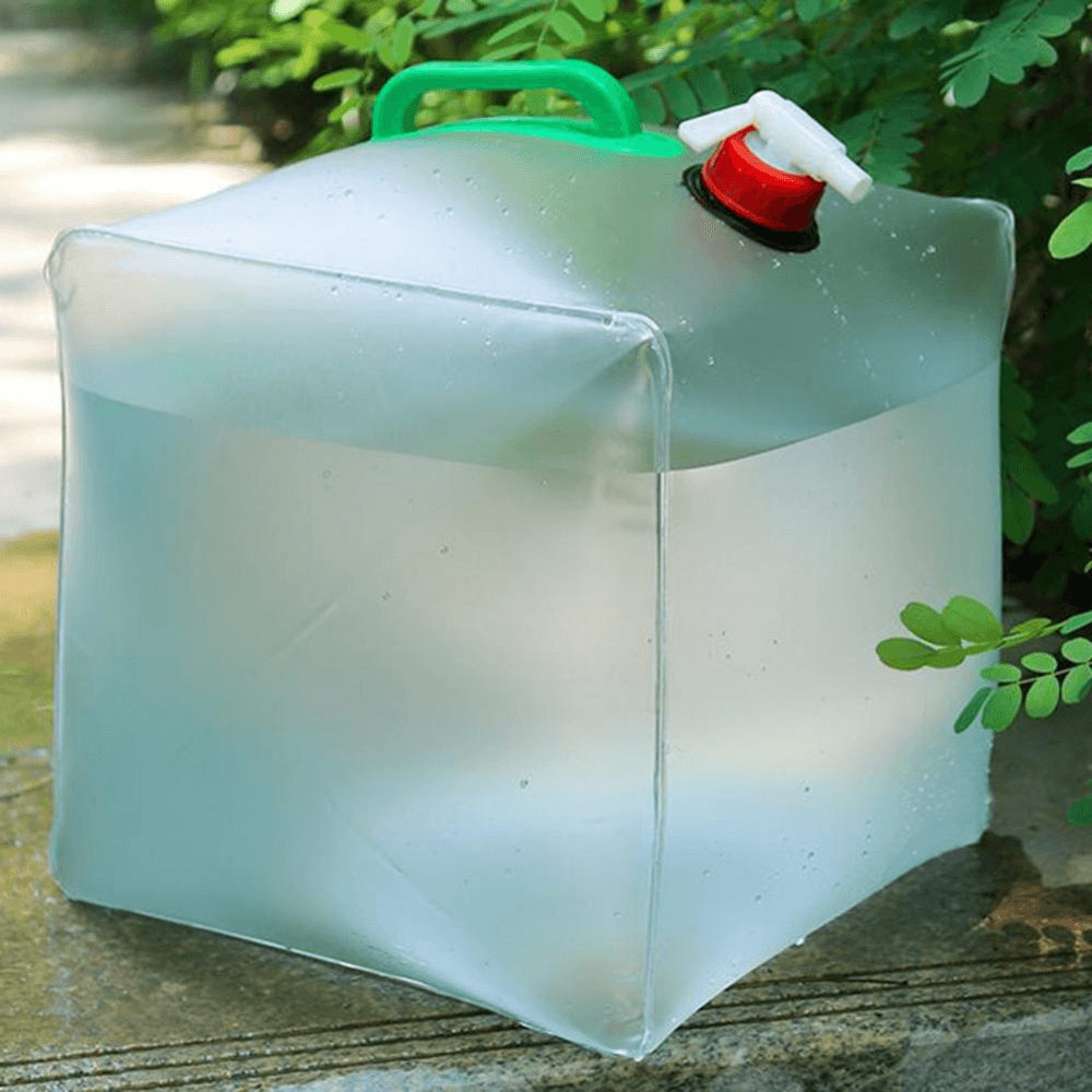 Portable Collapsible Water Container for Travel & Outdoors