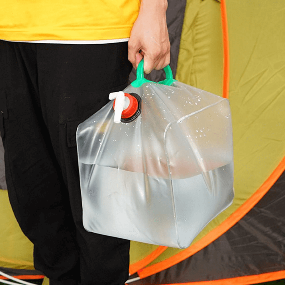 Portable Collapsible Water Container for Travel & Outdoors