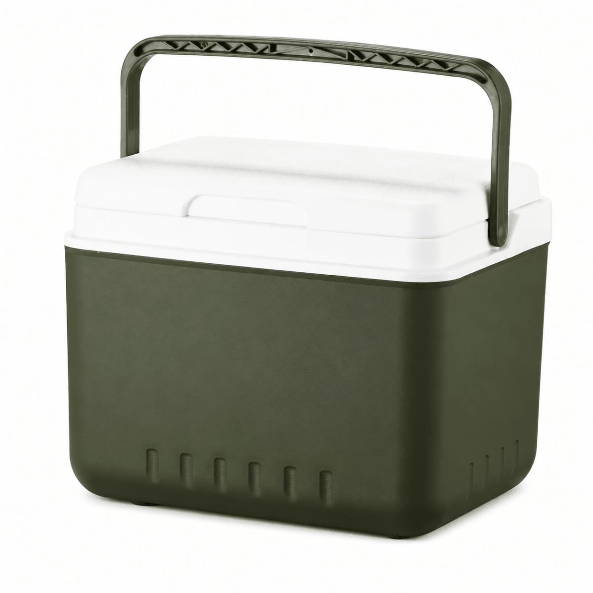 Portable cooler for hot and cold meals on the go