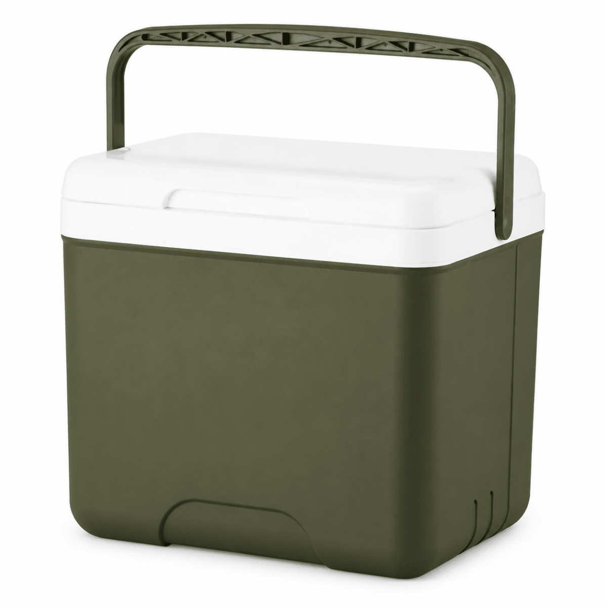 Portable cooler for hot and cold meals on the go