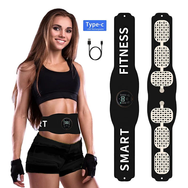 Portable Easy Comfortable Muscle Stimulator Toning Belt