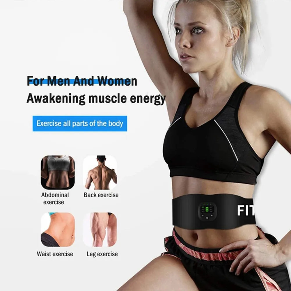 Portable Easy Comfortable Muscle Stimulator Toning Belt