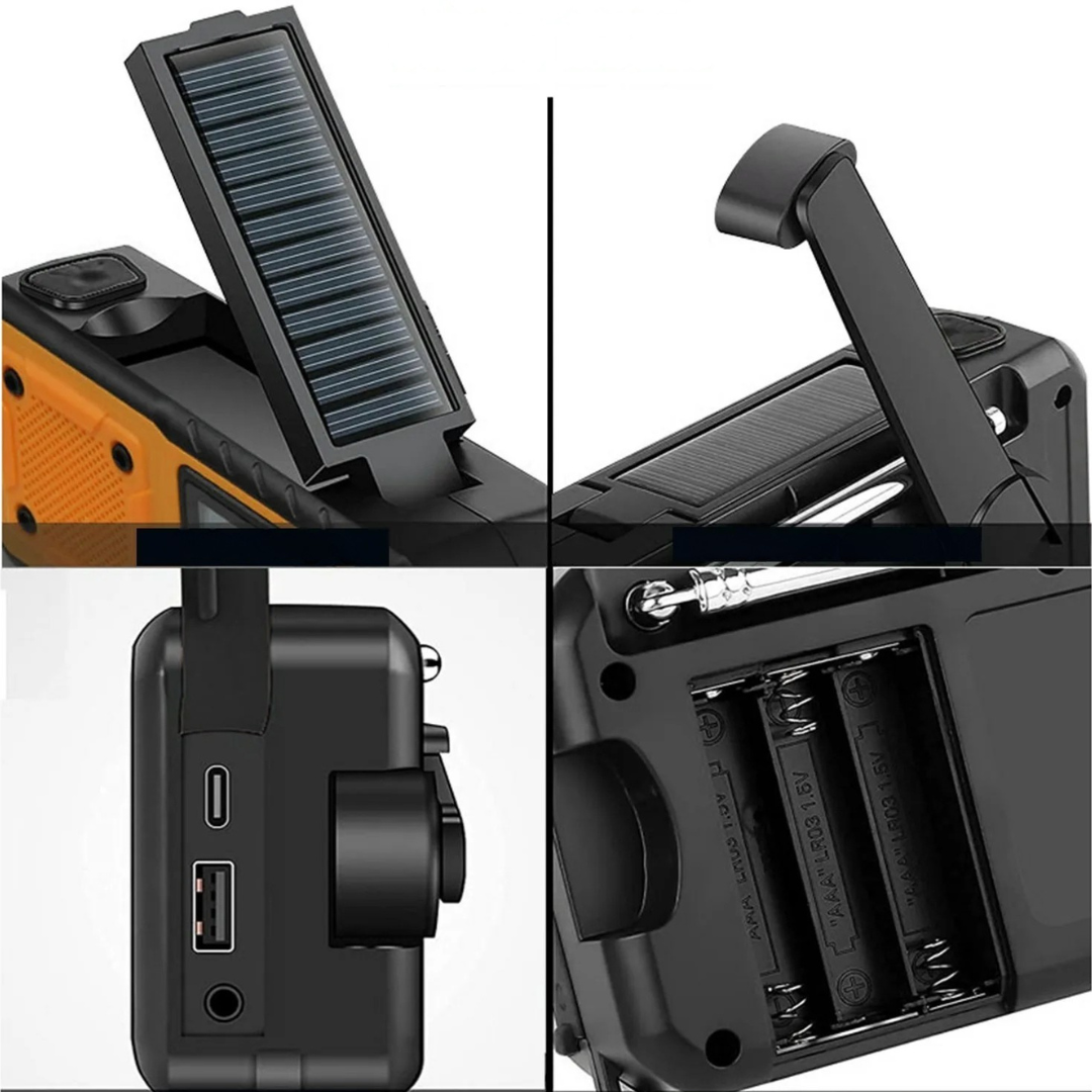 Portable Emergency Crank Radio