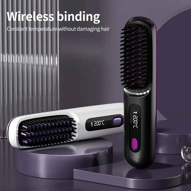 Portable Hair Styling Brush | Smooth and Healthy Hair Anytime, Anywhere