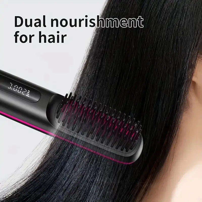 Portable Hair Styling Brush | Smooth and Healthy Hair Anytime, Anywhere