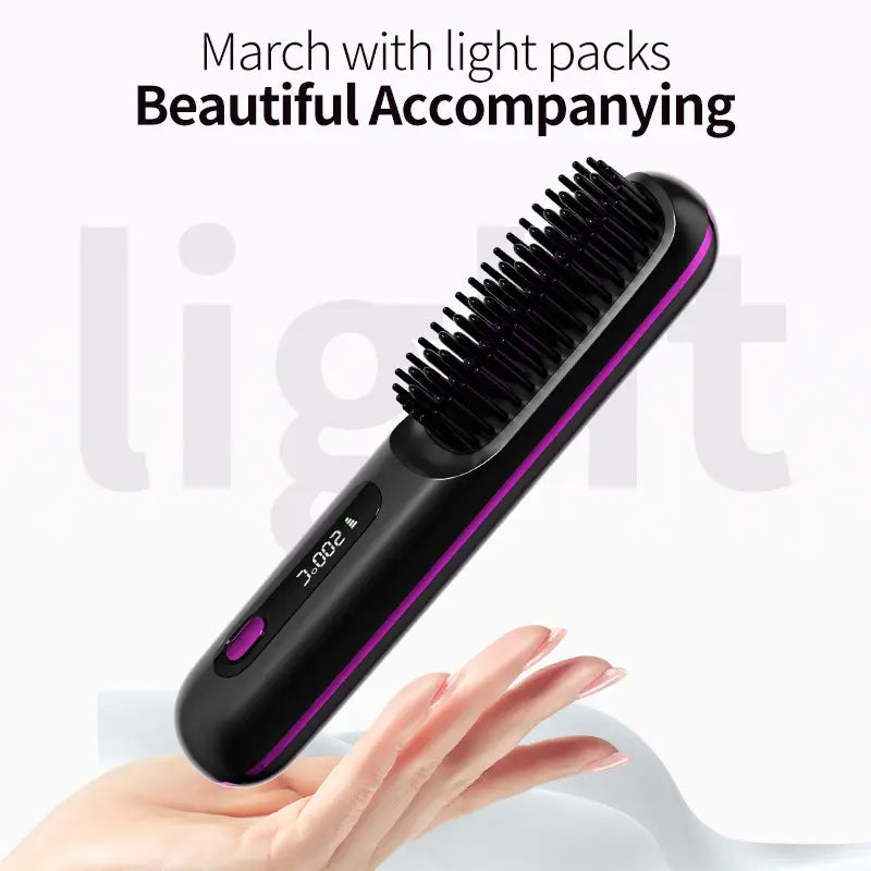 Portable Hair Styling Brush | Smooth and Healthy Hair Anytime, Anywhere