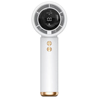 Portable Hand Fan with Digital LCD Display