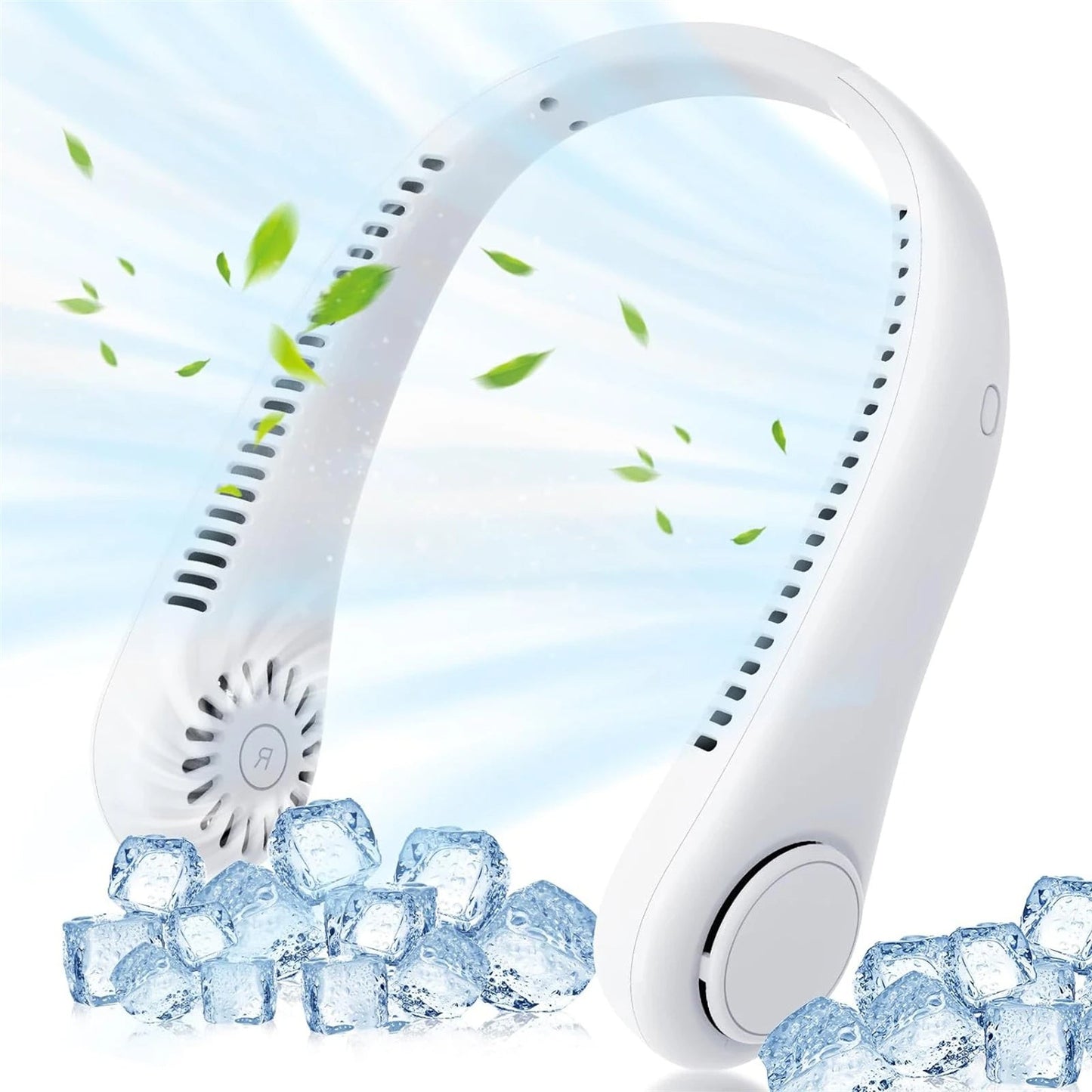 Portable Neck Fan with 360 Cooling Airflow